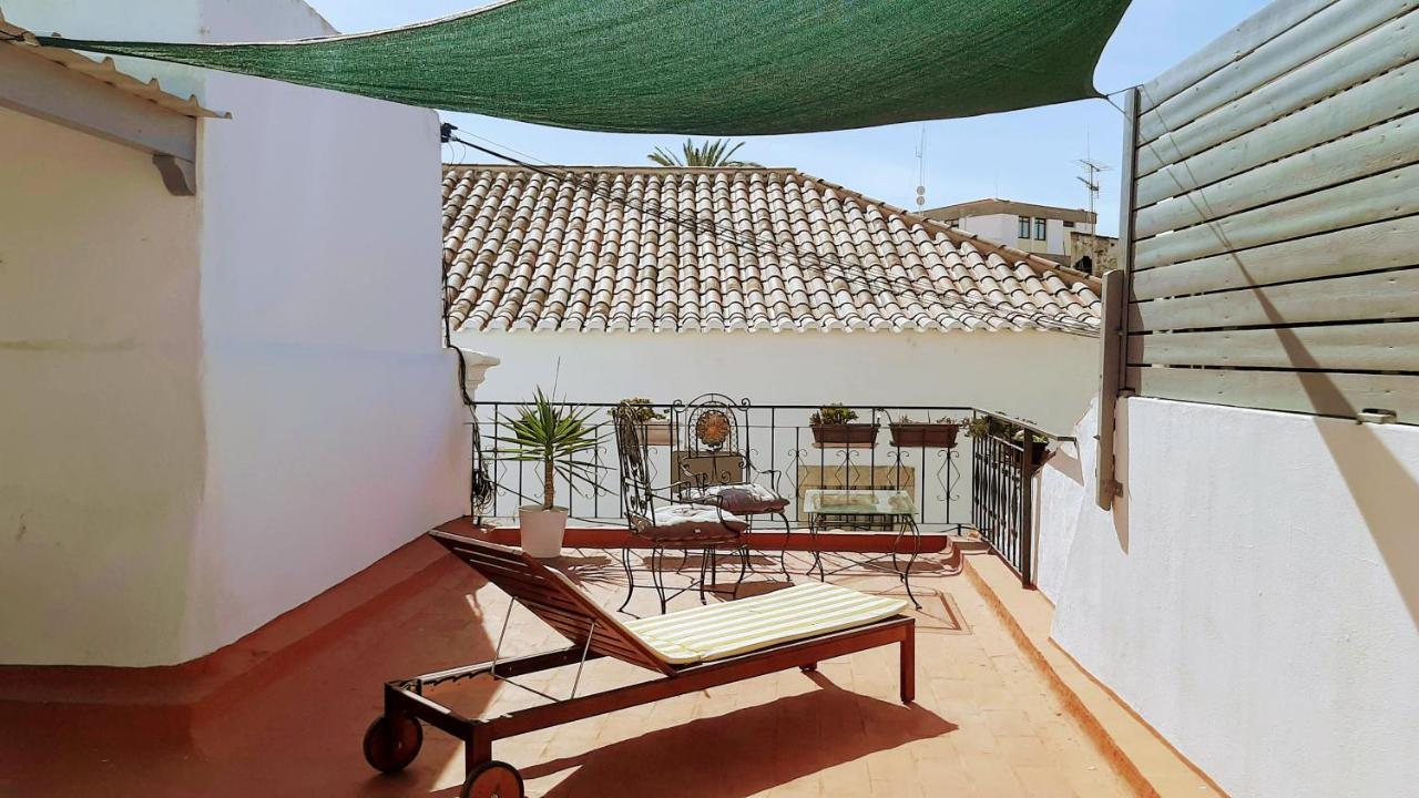 Villa Happy Terrace Downtown Tiny House 100% Portuguese à District de District de Faro Extérieur photo